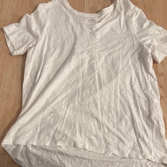 J. Crew Tops - J. Crew Cream Short Sleeve Tee